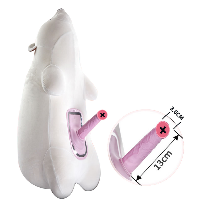 Polar Bear Automatic Thrusting Vibrating Swing Machine Female Masturbation Device