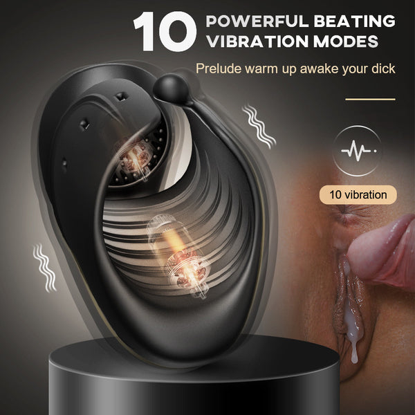 Futurlio-Automatic Adjustable Buckle 10 Vibrating Modes Masturbator Cup