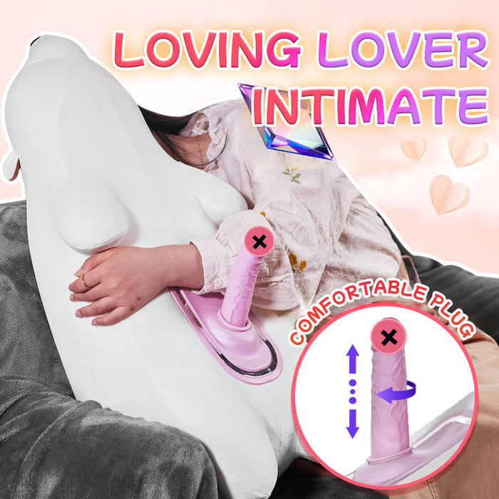 Polar Bear Automatic Thrusting Vibrating Swing Machine Female Masturbation Device