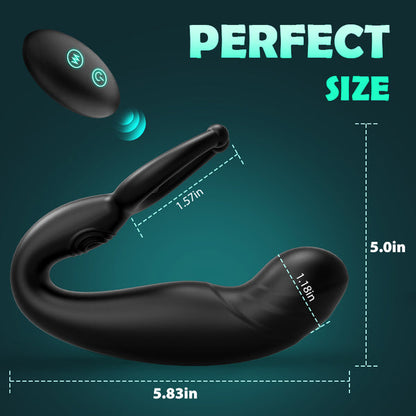 Futurlio - Bead Massage P-spot 9 Vibrating Prostate Massager with Remote Control