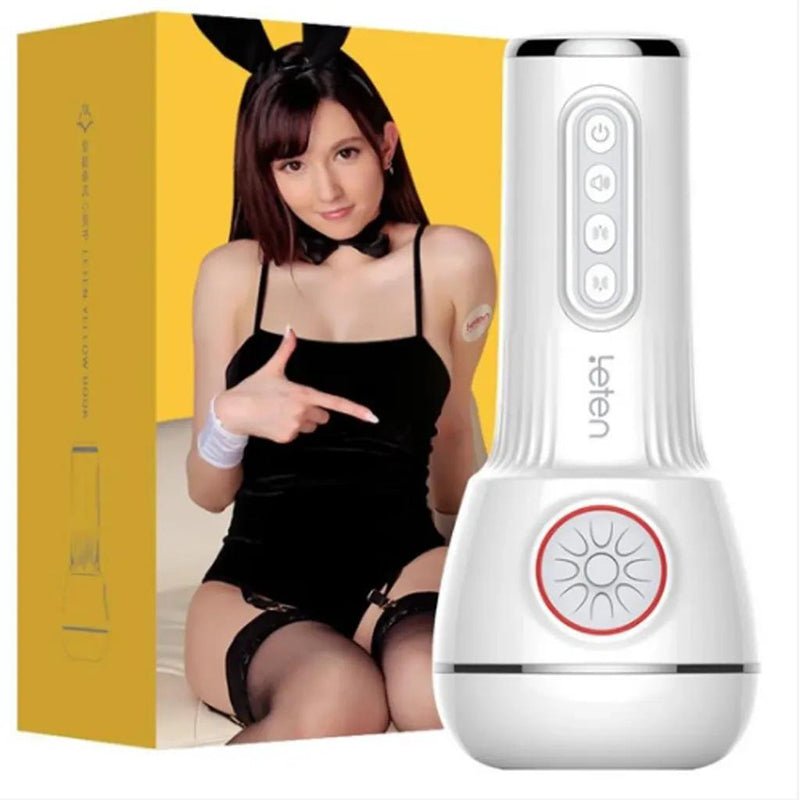 Futurlio - 10-frequency Vibration and Suction with Sound Male Masturbator - Futurlio