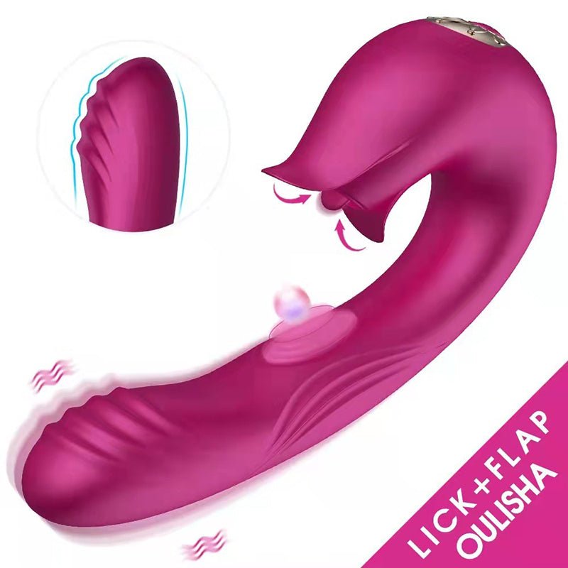 Futurlio - 7-Frequency Vibrating, 7-Frequency Suction, 10-Frequency Pulsating Female Vibrator - Futurlio