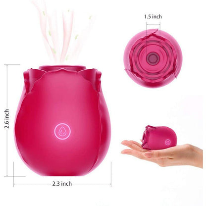 Futurlio - Rose Vaginal Sucking Vibrator Stimulating Toys for Women - Futurlio